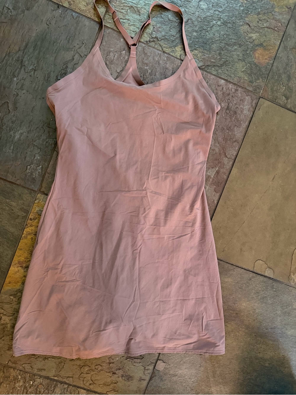 Outdoor Voices athletic tennis pickleball Blush Pink Racerback Tank Dress small